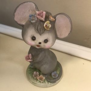 Vintage Napco Porcelain Mouse C-8616 (Made in Japan)